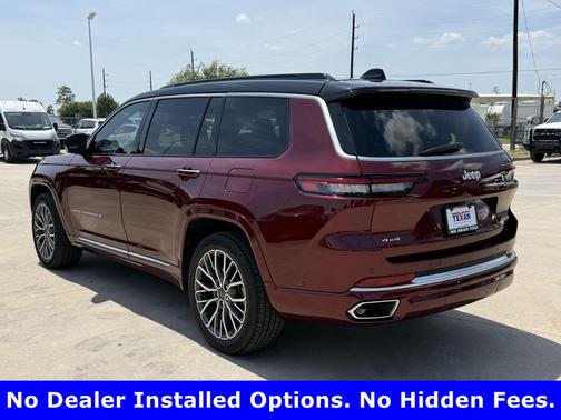 Velvet Red Pearlcoat 2025 Jeep Grand Cherokee L Summit Reserve