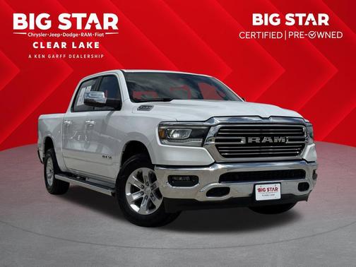 Bright White Clearcoat 2024 RAM 1500 Laramie