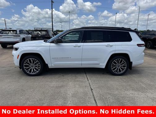 Bright White Clearcoat 2026 Jeep Grand Cherokee L Summit