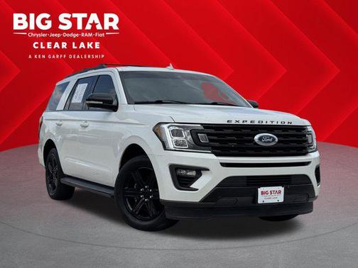 Star White Metallic Tri-Coat 2020 Ford Expedition XLT