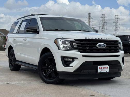 Star White Metallic Tri-Coat 2020 Ford Expedition XLT