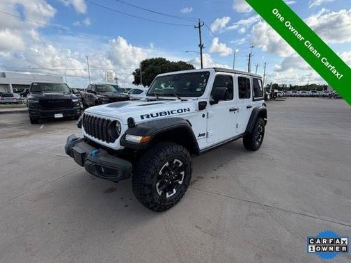Bright White Clearcoat 2024 Jeep Wrangler 4xe Rubicon