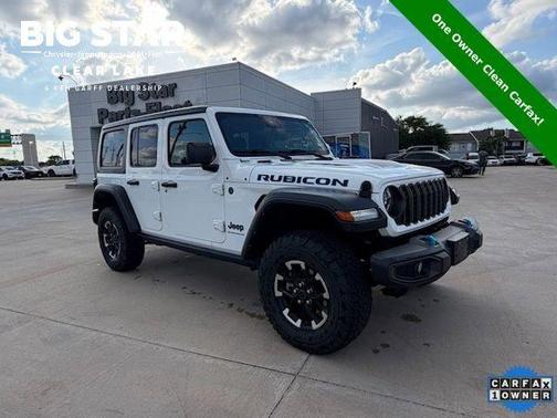 Bright White Clearcoat 2024 Jeep Wrangler 4xe Rubicon