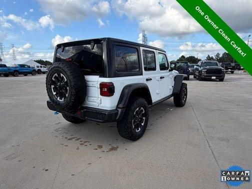Bright White Clearcoat 2024 Jeep Wrangler 4xe Rubicon