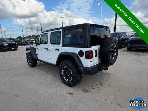 Bright White Clearcoat 2024 Jeep Wrangler 4xe Rubicon