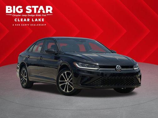 Black 2025 Volkswagen Jetta 1.4T S
