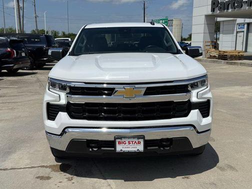 Summit White 2025 Chevrolet Silverado 1500 LT