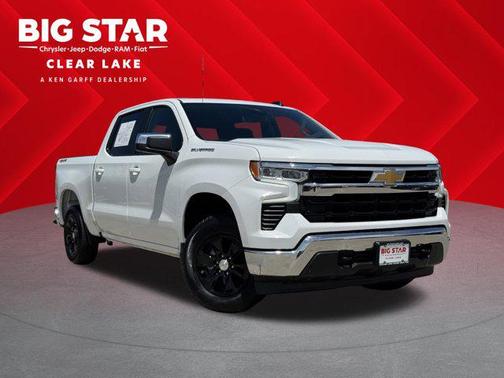 Summit White 2025 Chevrolet Silverado 1500 LT