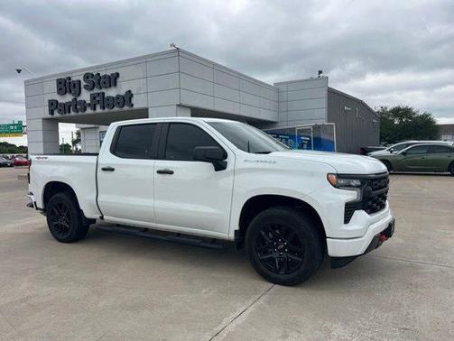 Summit White 2024 Chevrolet Silverado 1500 Custom