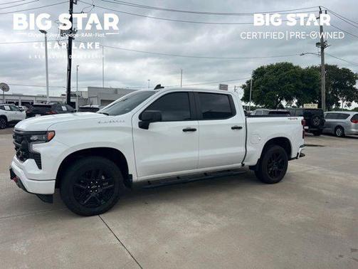 Summit White 2024 Chevrolet Silverado 1500 Custom