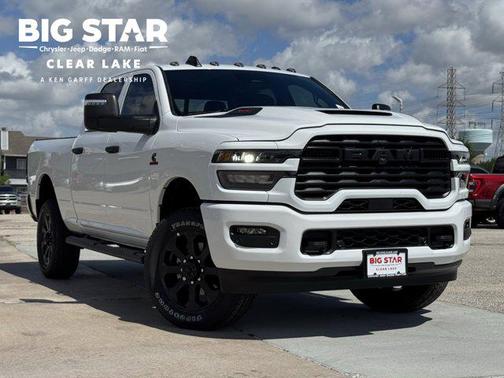 Bright White Clearcoat 2026 RAM 2500 Black Express