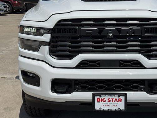 Bright White Clearcoat 2026 RAM 2500 Black Express