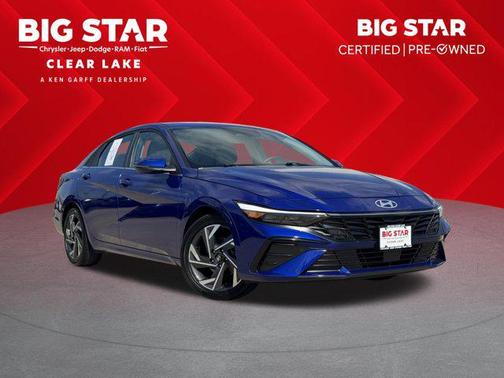 Intense Blue 2025 Hyundai ELANTRA Limited