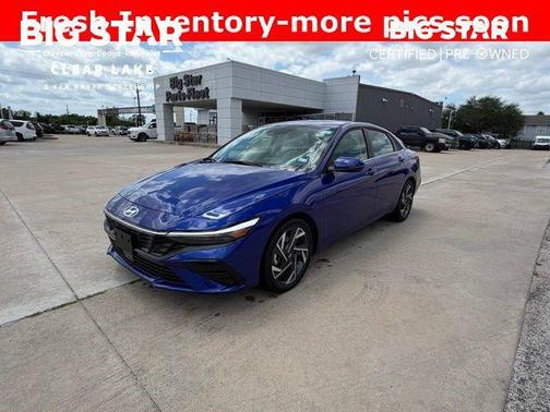 Intense Blue 2025 Hyundai ELANTRA Limited