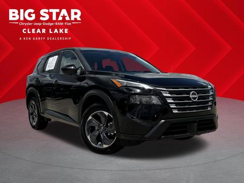 Super Black 2024 Nissan Rogue SV