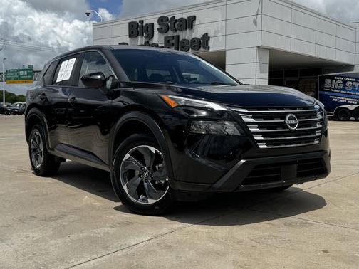 Super Black 2024 Nissan Rogue SV