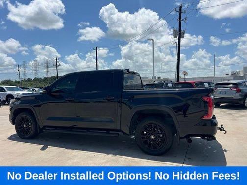 Midnight Black Metallic 2025 Toyota Tundra Limited