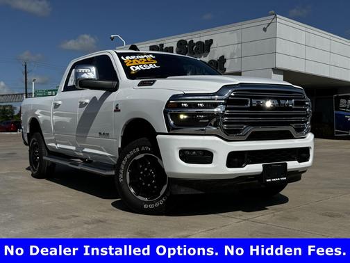 Bright White Clearcoat 2025 RAM 2500 Laramie Crew Cab 4x4 6'4' Box