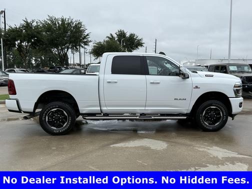 Bright White Clearcoat 2025 RAM 2500 Laramie 4x4 Crew Cab 6'4' Box