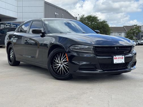 Pitch Black Clearcoat 2023 Dodge Charger SXT