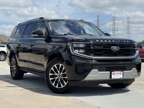 Black Metallic 2025 Ford Expedition Max Platinum