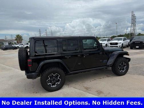 Black Clearcoat 2023 Jeep Wrangler 4xe Rubicon