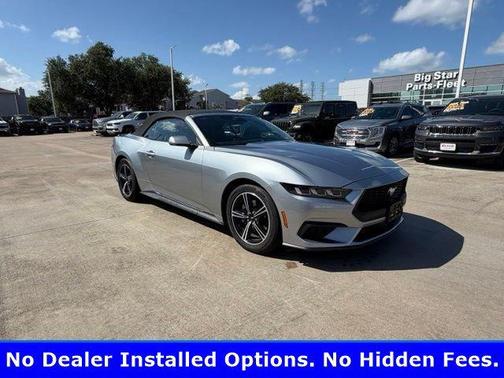 Silver Metallic 2025 Ford Mustang EcoBoost Premium