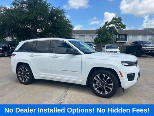 Bright White Clearcoat 2024 Jeep Grand Cherokee Overland
