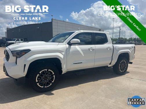 White 2025 Toyota Tacoma SR