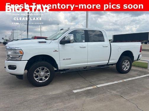 Bright White Clearcoat 2024 RAM 2500 Laramie