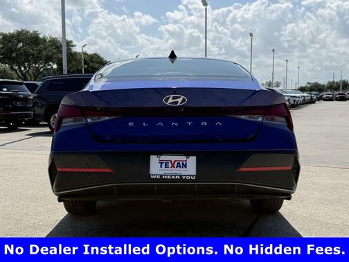 Intense Blue 2024 Hyundai ELANTRA SEL