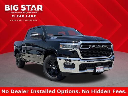 Diamond Black Crystal Pearlcoat 2026 RAM 1500 Lone Star