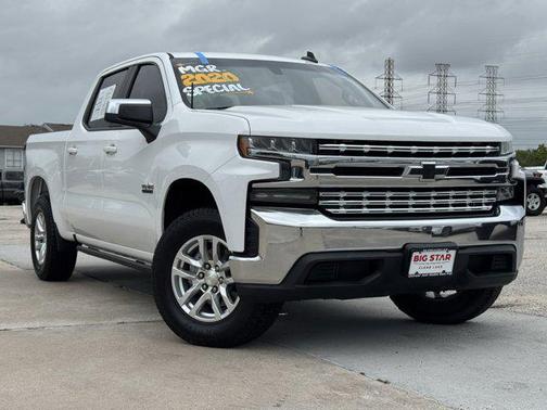 Summit White 2020 Chevrolet Silverado 1500 LT