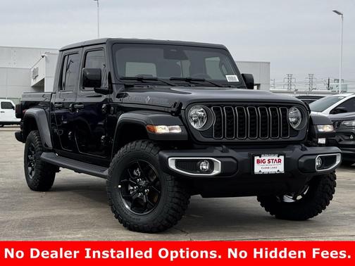 Black Clearcoat 2026 Jeep Gladiator Texas Trail