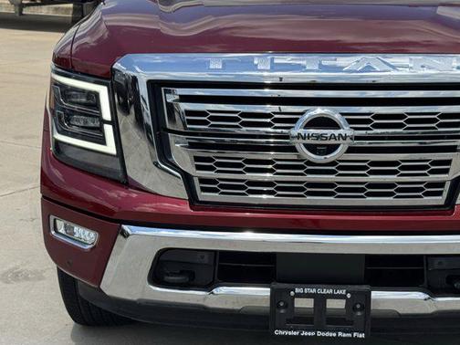Cardinal Red Metallic 2020 Nissan Titan SL