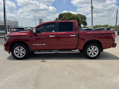 Cardinal Red Metallic 2020 Nissan Titan SL