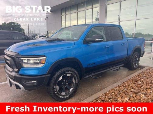 Hydro Blue Pearlcoat 2021 RAM 1500 Rebel