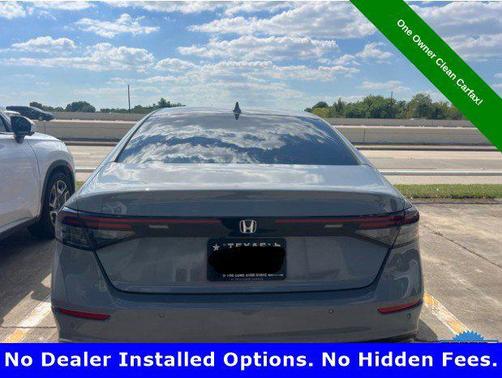 Gray 2024 Honda Accord Hybrid Touring