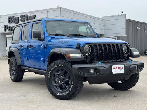 Hydro Blue Pearlcoat 2023 Jeep Wrangler 4xe Base