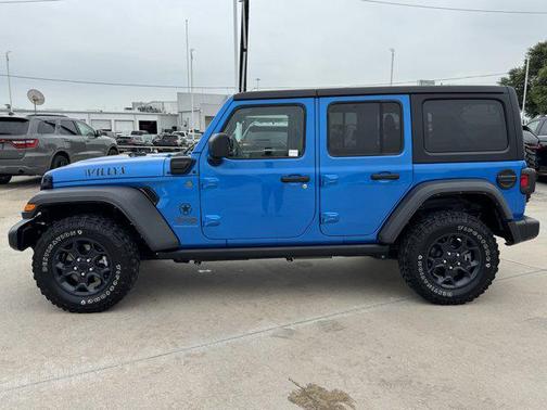 Hydro Blue Pearlcoat 2023 Jeep Wrangler 4xe Base