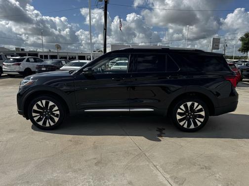 Black Metallic 2026 Ford Explorer Platinum