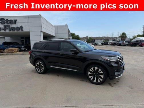 Black 2026 Ford Explorer Platinum