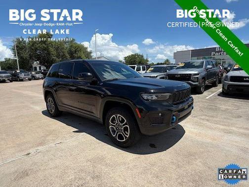 Diamond Black Crystal Pearlcoat 2022 Jeep Grand Cherokee 4xe Trailhawk
