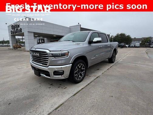 Billet Silver Metallic Clearcoat 2025 RAM 1500 Laramie