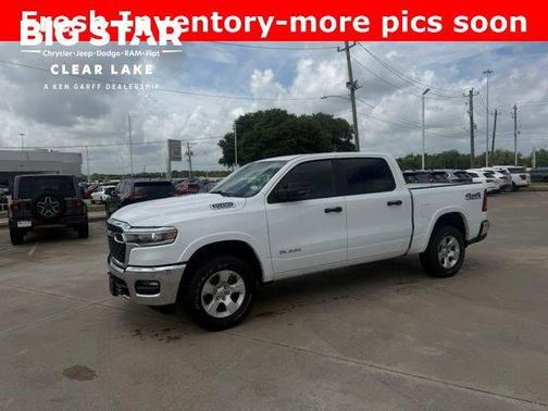 Bright White Clearcoat 2025 RAM 1500 Lone Star