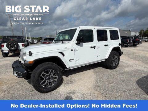 Bright White Clearcoat 2025 Jeep Wrangler Sahara
