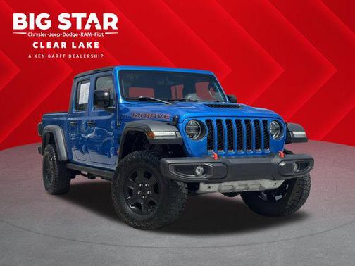 Hydro Blue Pearlcoat 2022 Jeep Gladiator Mojave