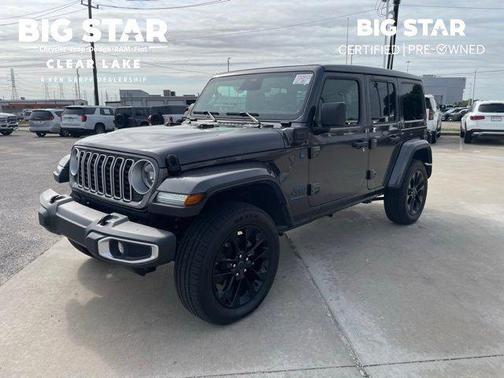 Granite Crystal Metallic Clearcoat 2025 Jeep Wrangler 4xe Sahara