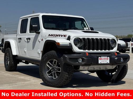 Bright White Clearcoat 2026 Jeep Gladiator Mojave
