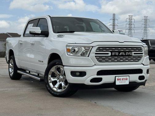 Bright White Clearcoat 2022 RAM 1500 Lone Star